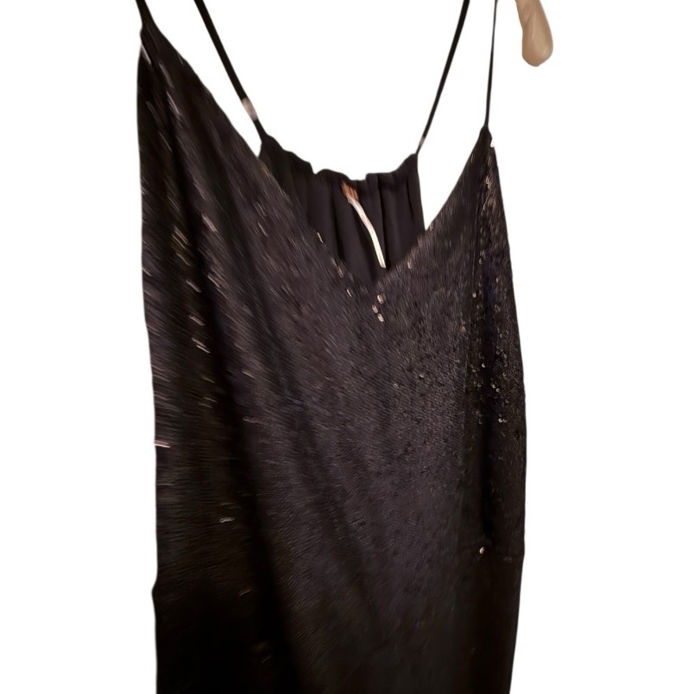 Free People Black Sequin Jumpsuit - Picture 5 of 8
